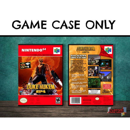 Duke Nukem 64 | (N64DG-V) Nintendo 64 - Game Case Only - No Game