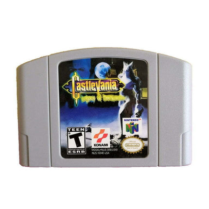 Castlevania: Legacy of Darkness Games Cartridge Card for N64 US Version