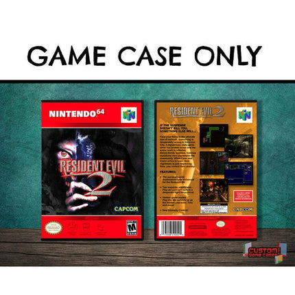Resident Evil 2 | (N64DG-V) Nintendo 64 - Game Case Only - No Game