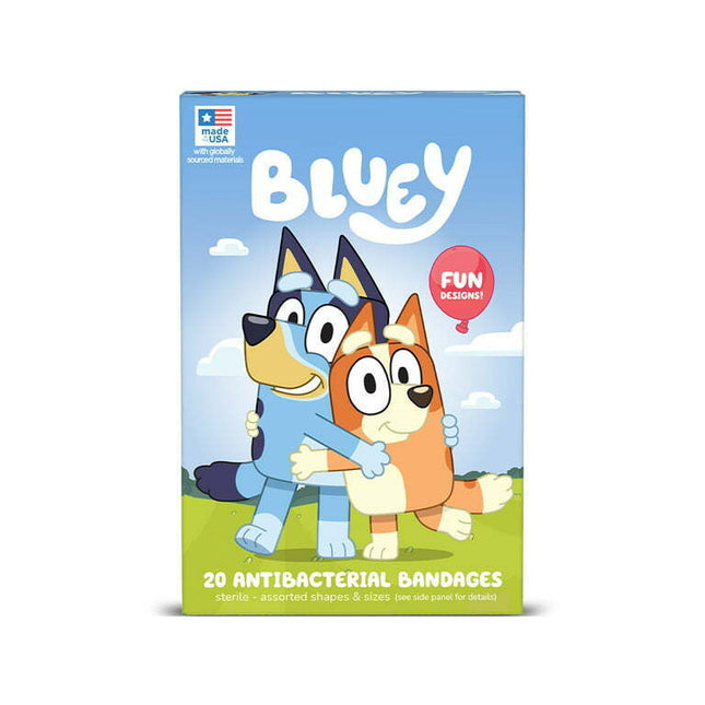 Bluey 20 Count Bandages
