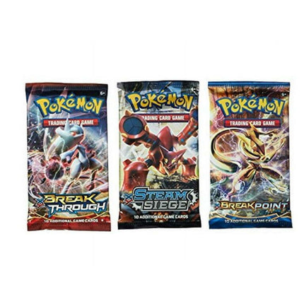 Pokemon Random Booster Cards, Pack of 3