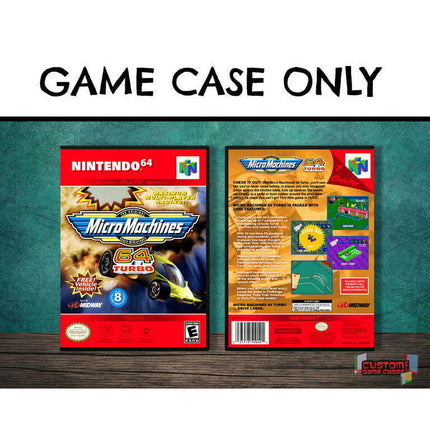 Micro Machines 64 Turbo | (N64DG-V) Nintendo 64 - Game Case Only - No Game