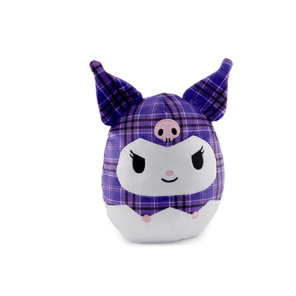 Squishmallows 6.5" Hello Kitty Kuromi in Plaid