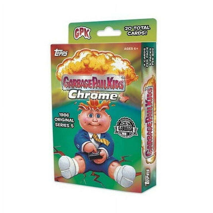 2022 Topps Trading Cards: Chrome GPK Hanger Box - 20 Cards Per Hanger Box