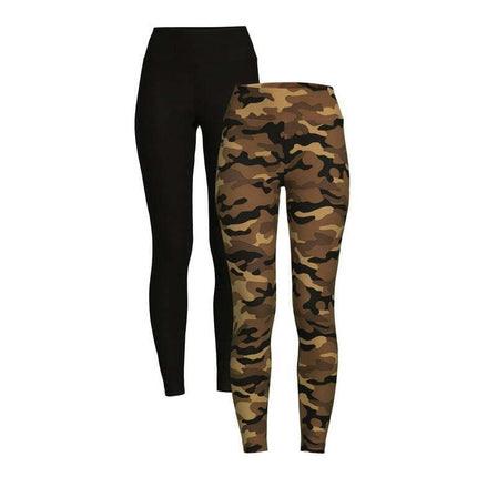 No Boundaries Juniors Sueded Leggings, 2-Pack, Sizes S-XXXL