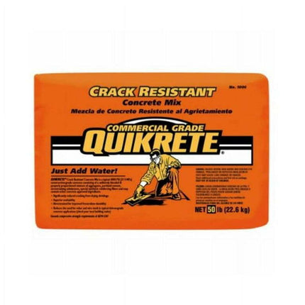Quikrete  50 lbs Crack Resistant Concrete Mix, Gray
