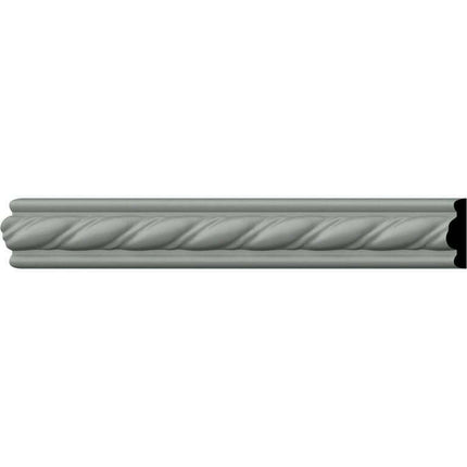 1 1/8"H x 3/8"P x 94 1/2"L Crendon Roped Panel Moulding