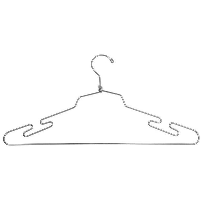 Econoco - LIN/16 - 16" Chrome Lingerie Hanger - Sold in Pack of 100