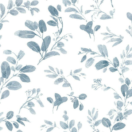 RoomMates Dancing Leaves Peel and Stick Wallpaper, 20.5 in x 18 ft
