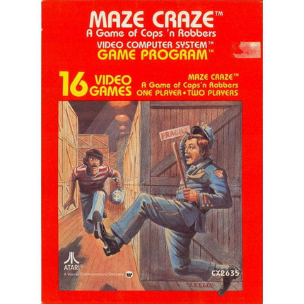 Pre-Owned Maze Craze: Game Of Cops & Rob (Atari 2600) (Good)