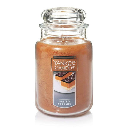 Yankee Candle Salted Caramel - 22 oz Original Large Jar Scented Candle