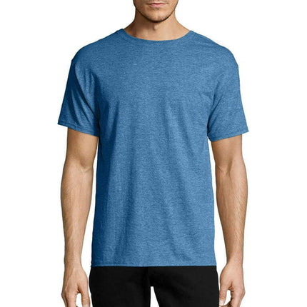Hanes Men's and Big Men's Ecosmart Short Sleeve Tee, Up To Size 3XL