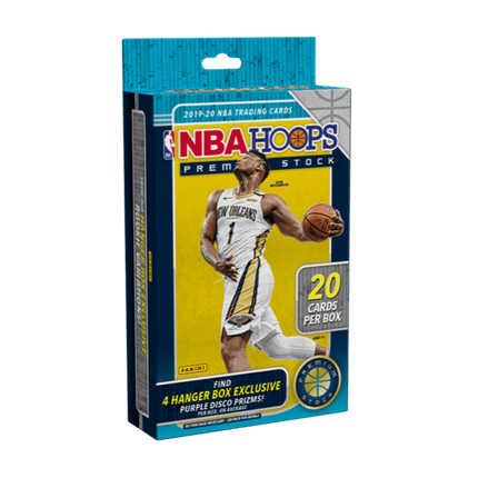 Panini 2019-20 Hoops Premium NBA Basketball Trading Cards Hanger Box- 20 Cards