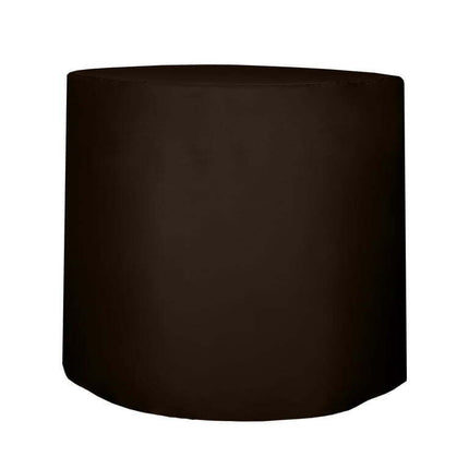 Ultimate Textile 30-Inch Round Fitted Polyester Cocktail Table Cover 42"H