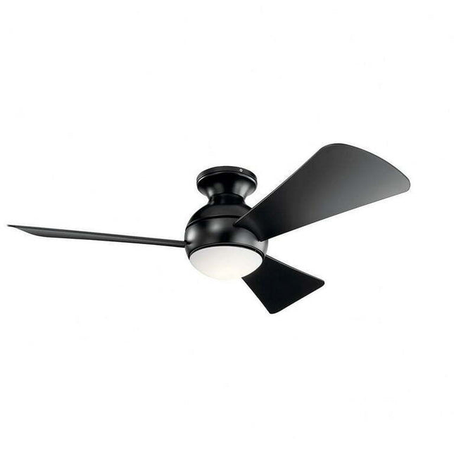 Kichler 330151 Sola 44" 3 Blade Led Indoor / Outdoor Ceiling Fan - Black