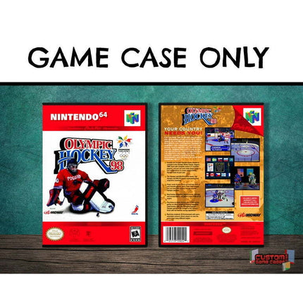 Olympic Hockey Nagano '98 | (N64DG-V) Nintendo 64 - Game Case