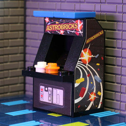 B3 Customs Astrobricks Minifig Scale Arcade Machine Toy Building Set