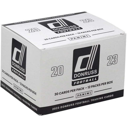 NFL Panini 2023 Donruss Football Trading Card VALUE Box (12 Packs)