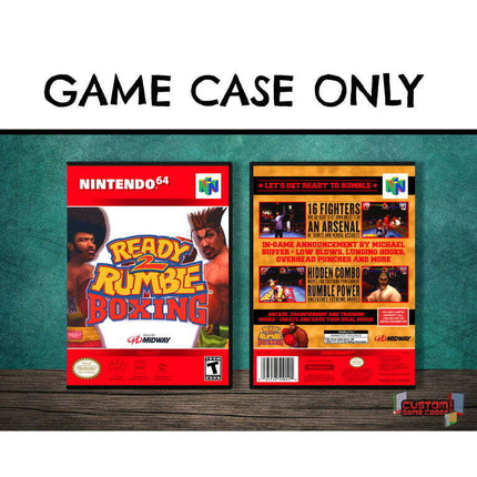 Ready 2 Rumble Boxing | (N64DG-V) Nintendo 64 - Game Case Only - No Game