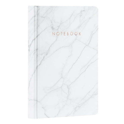 Pen + Gear Foil Stamped, Marble Book Bound Journal, 240 pages
