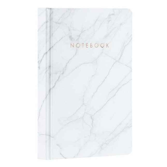 Pen + Gear Foil Stamped, Marble Book Bound Journal, 240 pages