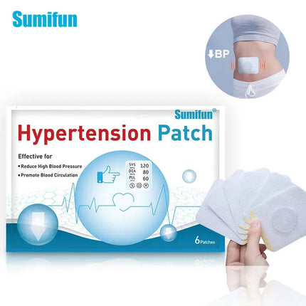 Sumifun Hypertension Patches 5 Boxes 30 Patches Total Chinese Herbal Medicine