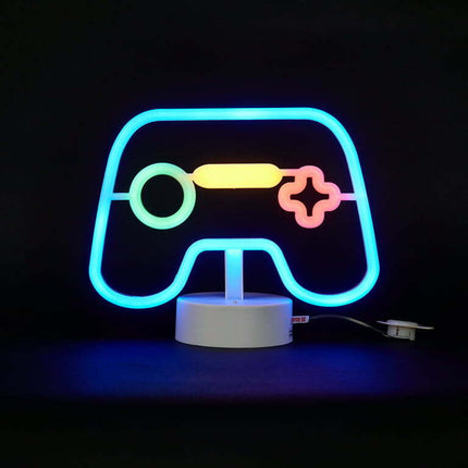 Neon LED Kids Table Lamp, Your Zone, Gaming Controller