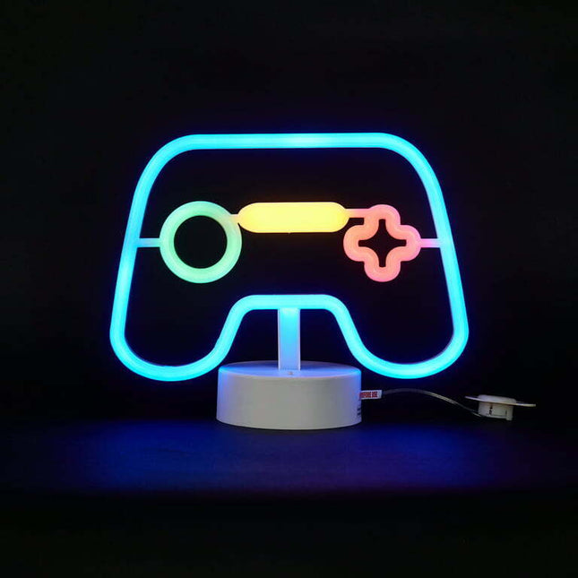 Neon LED Kids Table Lamp, Your Zone, Gaming Controller