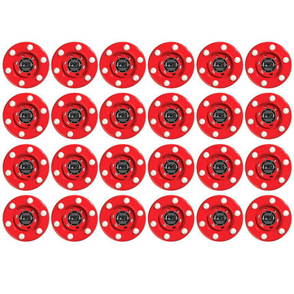 Franklin Sports NHL Pro Commander Street Hockey Puck - 24 pack