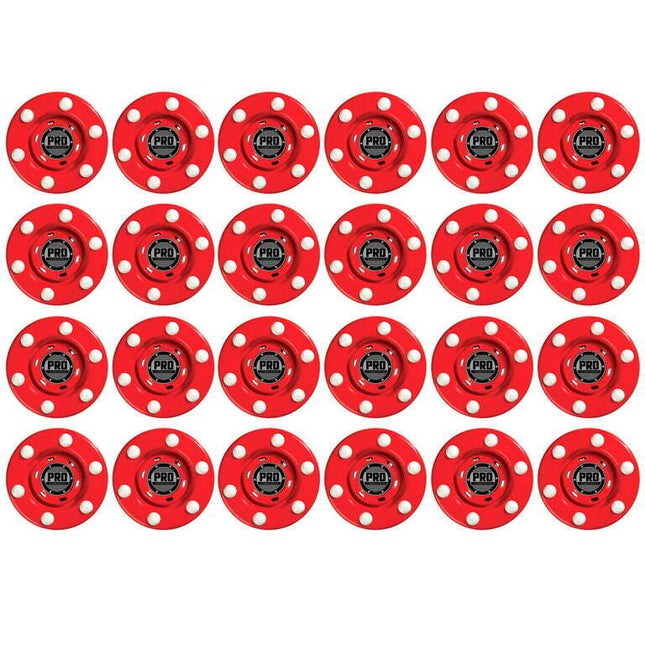 Franklin Sports NHL Pro Commander Street Hockey Puck - 24 pack