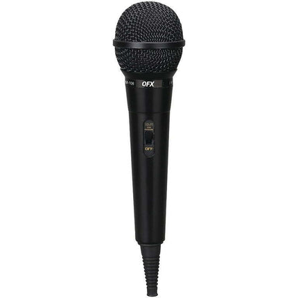 QFX M-106 Unidirectional Dynamic Microphone with 10-foot Cable