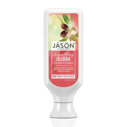 JASON Long and Strong Jojoba Conditioner, 16 Ounce Bottle