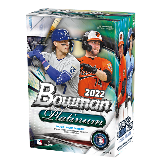2022 Topps Bowman Platinum Baseball Trading Cards Blaster Box