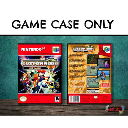 Custom Robo | (N64DG-V) Nintendo 64 - Game Case Only - No Game