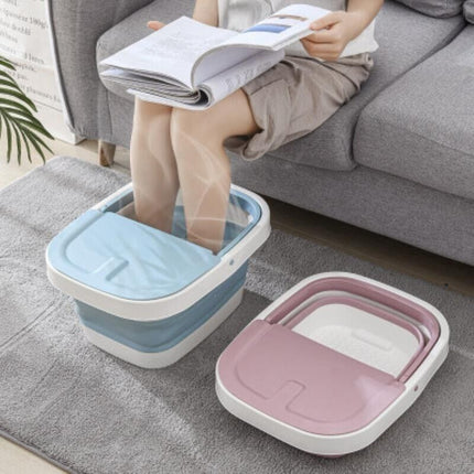Blue Unique Foldable Foot Tub Spa Lowest Price Guarantee Quick to Ship