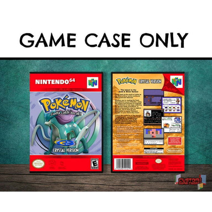 Pokemon™ Crystal Version | (N64DG-V) Nintendo 64 - Game Case Only - No Game