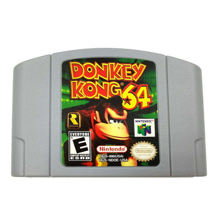 DONKEY KONG 64 Games Cartridge Card for N64 US Version