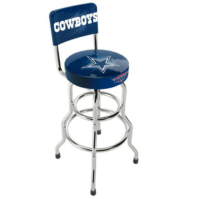 Dallas Cowboys NFL Blitz High Back Adjustable Swivel Stool, Arcade1Up