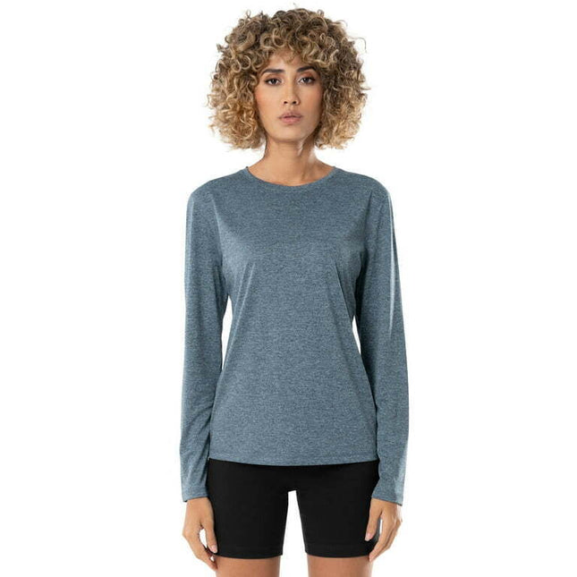 Athletic Works Women Active Moisture Wicking Long Sleeve T-Shirt, XS-XXXL