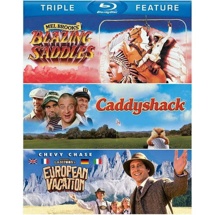 Blazing Saddles / Caddyshack / National Lampoon’s European Vacation (Blu-ray)