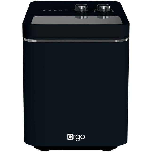 Orgo Products The Retro Countertop Ice Maker Bullet Shaped Ice Type, Black