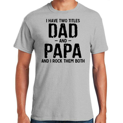 Graphic America Father's Day Grandpa Men's T-Shirt Collection