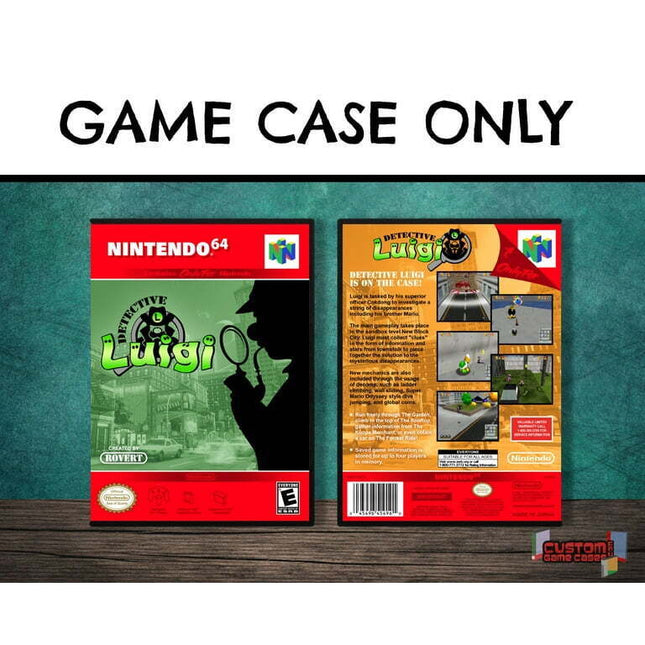 Detective Luigi | (N64DG-V) Nintendo 64 - Game Case Only - No Game