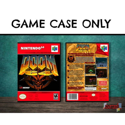 Doom 64 | (N64DG-V) Nintendo 64 - Game Case Only - No Game
