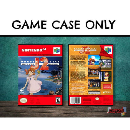 Wonder Project J2 | (N64DG-V) Nintendo 64 - Game Case Only - No Game