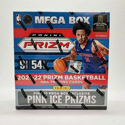 2021-22 Panini Prizm Basketball Mega Box Trading Cards