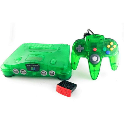 Used Jungle Green Nintendo 64 Console System- N64