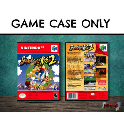 Snowboard Kids 2 | (N64DG-V) Nintendo 64 - Game Case Only - No Game