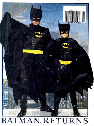 Batman Returns PDF Sewing Pattern Digital Product  Ships Quick