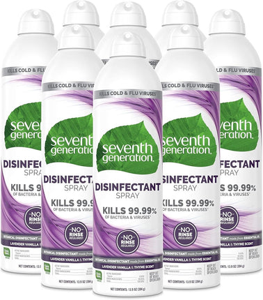 Seventh Generation Disinfecting Spray Cleaner Lavender Vanilla & Thyme Disinfect